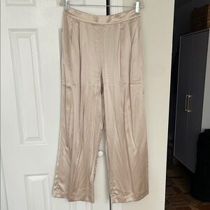 Velvet by Graham & Spencer 100% Silk wide leg pants